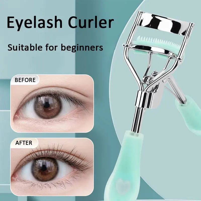 【Hot sales】Eyelash Clamp Comb Curl Natural Novice Eyelid Free Portable Sunflower Eyelash Curler Eyelash Curler