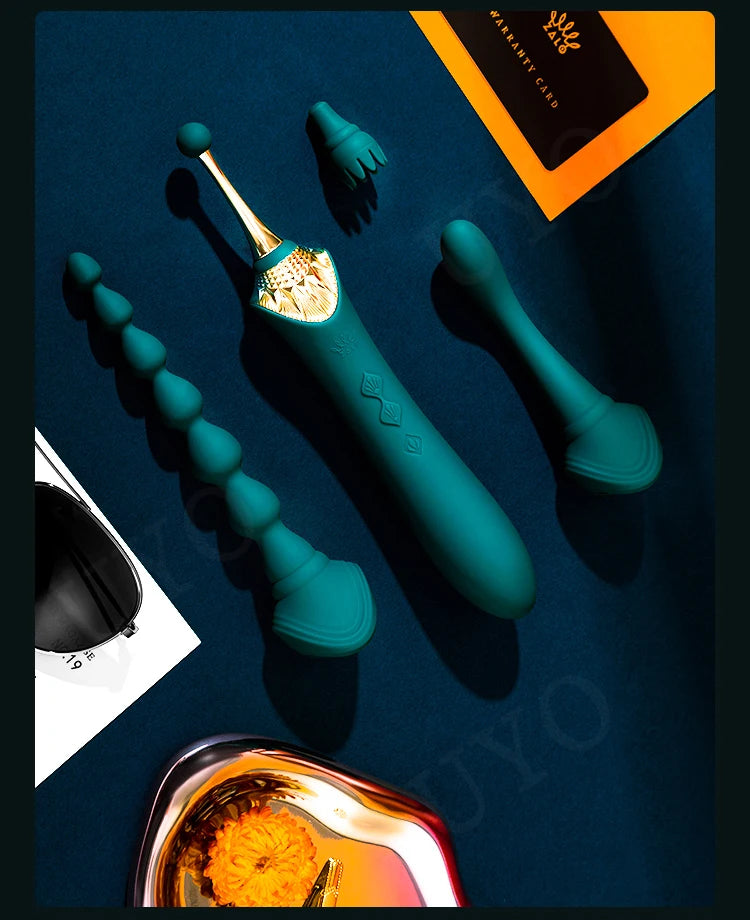 ZALO BESS 2.0 G-spot vibrator soft silicone clitoral stimulation usb Double motor Retro massager adult sex toys for women