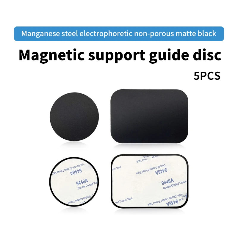 1PCS New 9cm Metal Plate Ring For Magsafe Magnetic Car IPad Holder Radiator Iron Sheet Sticker For IPad / Tablet PC