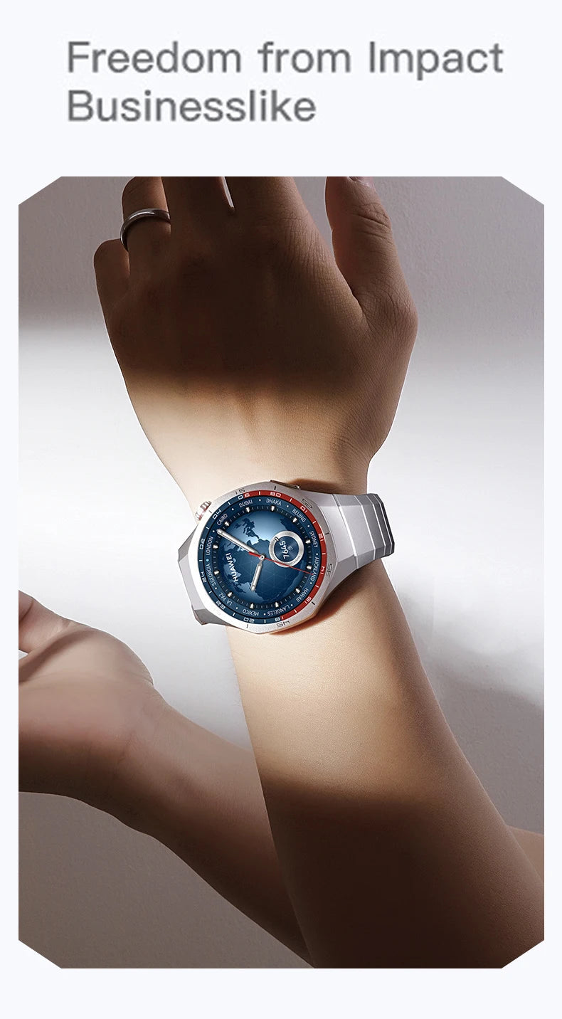 Original No Gaps Luxury Titanium Strap for Huawei Watch GT 5 Pro Metal Bracelet for Huawei Watch GT5 Pro Specialized Watch Strap
