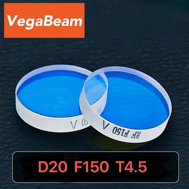 Handheld Laser Welding Collimator Lens Focus Lens D20 x 4.5 F150 3.5 For 21T/23T Protective Qilin laser welding gun 21T/23T etc