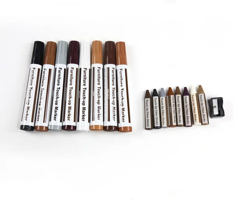 Furniture Repair Pen Markers Remover Wood Scratches Restore Kit Scratch Filler Paint Wooden Cabinet Floors Tables Repair Tool