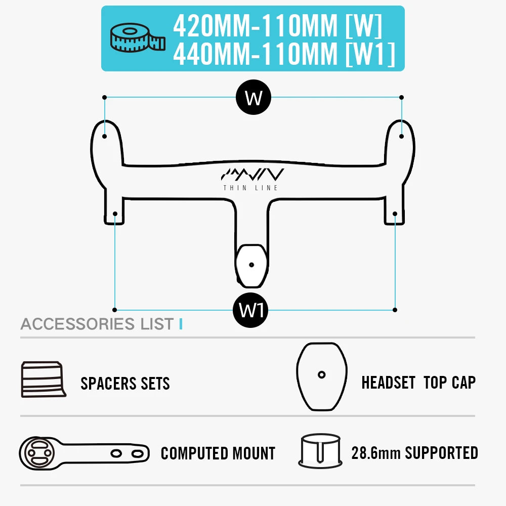 LEXON Full Carbon Road Integrated Handlebar Ultralight Road Bike Handlebar T1000 Racing Bent Bar, Bicycle Accessories 28.6mm
