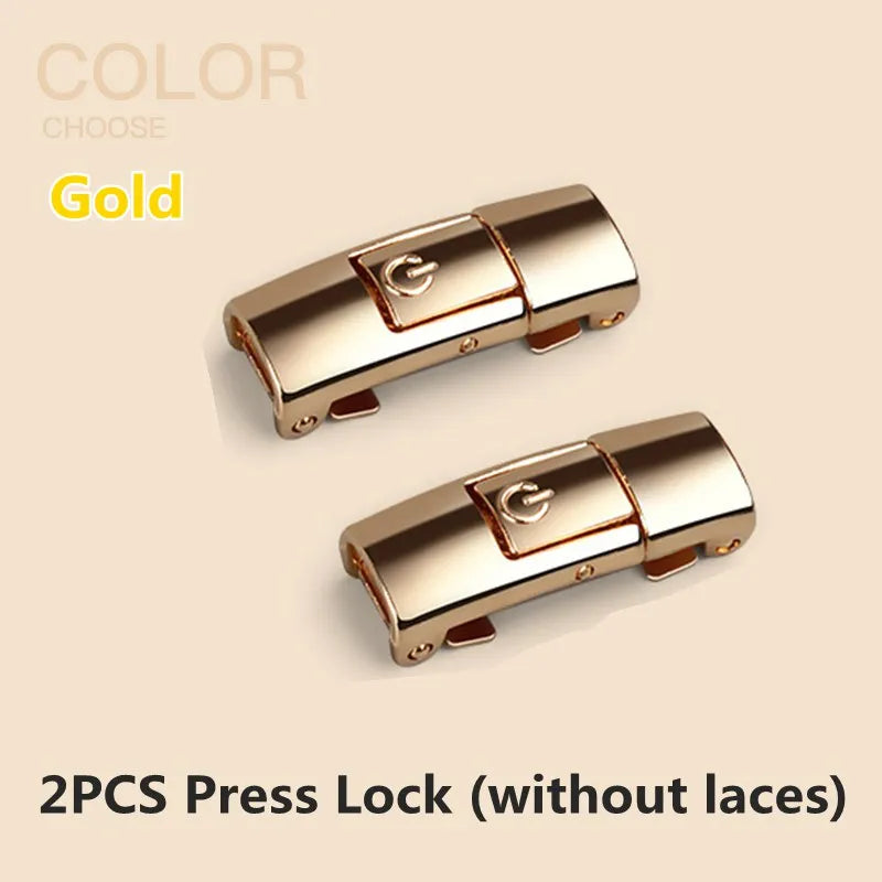 New Press Lock Shoelaces without ties Elastic Laces Sneaker 8MM Widened Flat No Tie Shoe laces Kids Adult Shoelace for Shoes