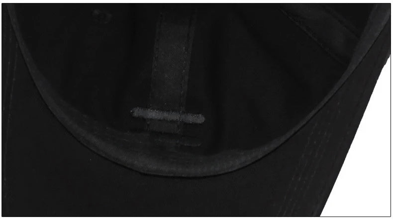Three Horizontal Lines Embroidery Baseball Caps Spring and Autumn Outdoor Adjustable Casual Hats Sunscreen Hat
