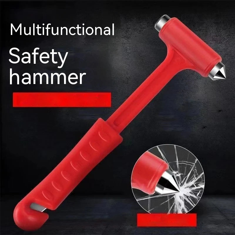 Car Buses Trucks Safety Hammer Multifunctional Seat Belt Cutter Window Breaking Hammer Portable Emergency Rescue Escape Tool