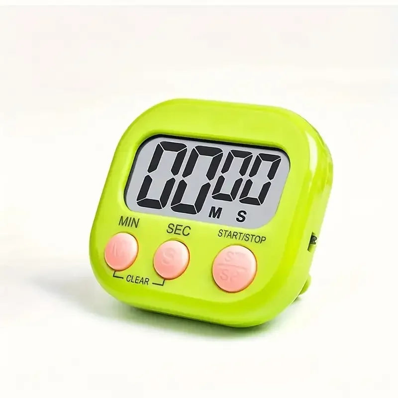 Multi-Function Electronic Timer, Big LCD Display The Loud/Silent Switch Countdown Timer, In Break Time, Cooking, Gym, Meeting
