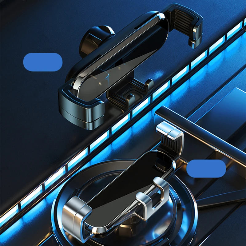 Car Phone Holder For Toyota CHR 2018-2022 Gravity Navigation Bracket GPS Stand Air Outlet Clip Rotatable Support Car Accessories