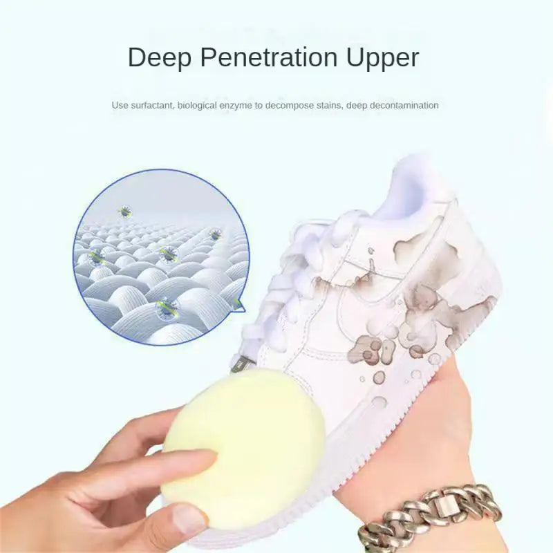 Multifunctional Clean Paste To Remove Stubborn Stains Household Wipe Small White Shoes Wash Free Cleaner Strong Decontamination