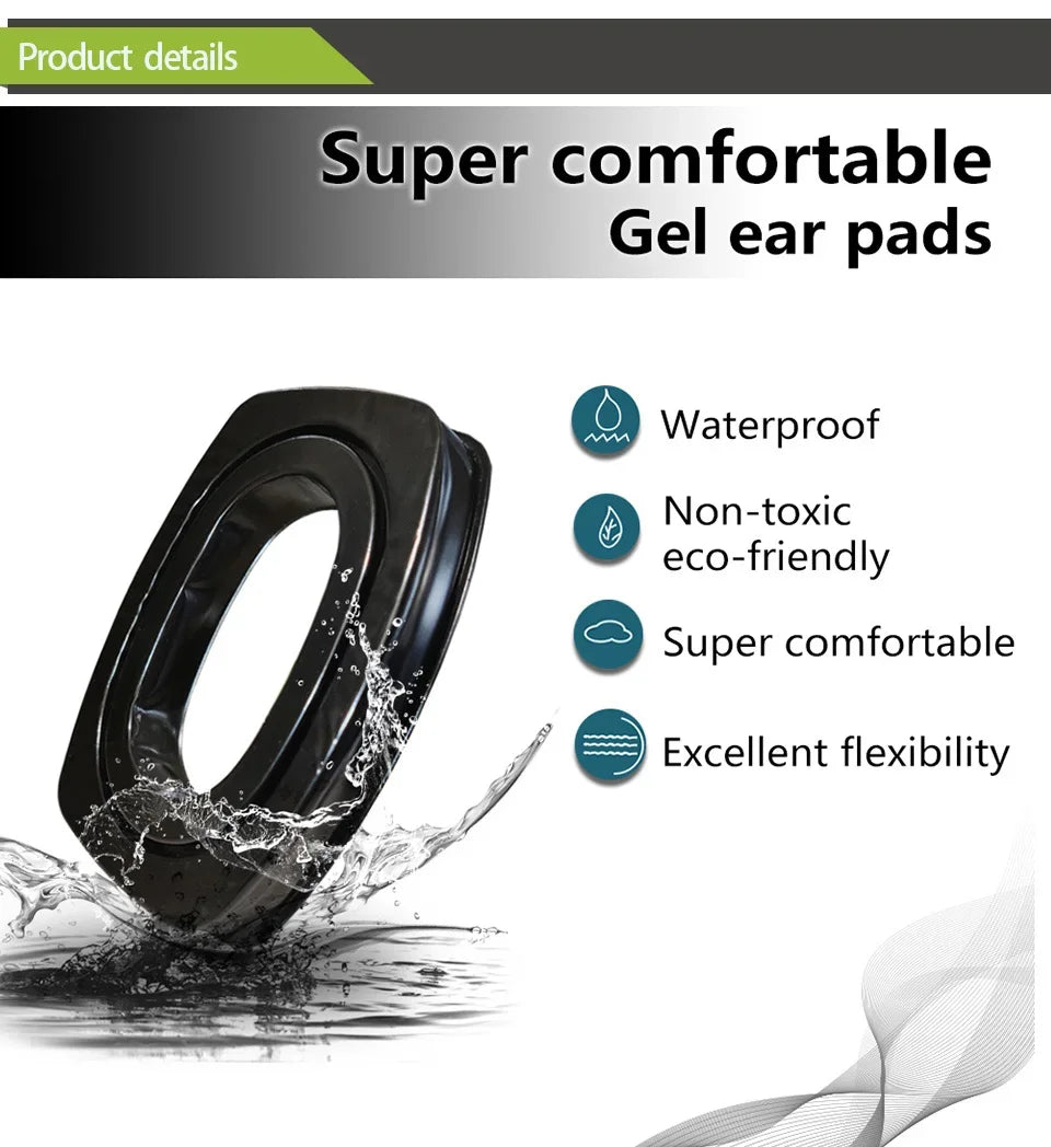 ZOHAN-Tactical Hearing Protectors, Electronic Headphones, Hunting Sound Amplification Earmuffs, Anti Noise Ear Helmets for Shoot