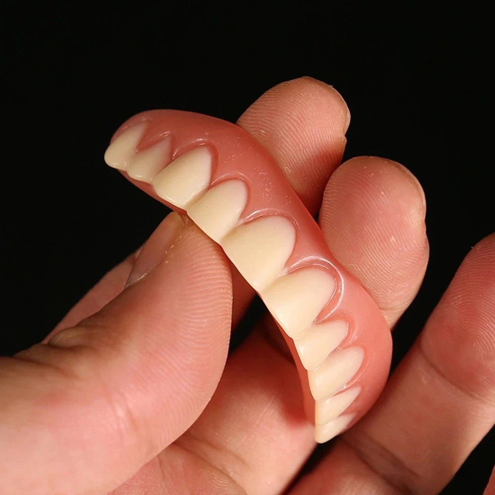 New Denture Silicone Kit Denture Silicone Liners Soft Denture Kit Soft Denture Kit Teeth Upper And Lower Set Easy Use Braces