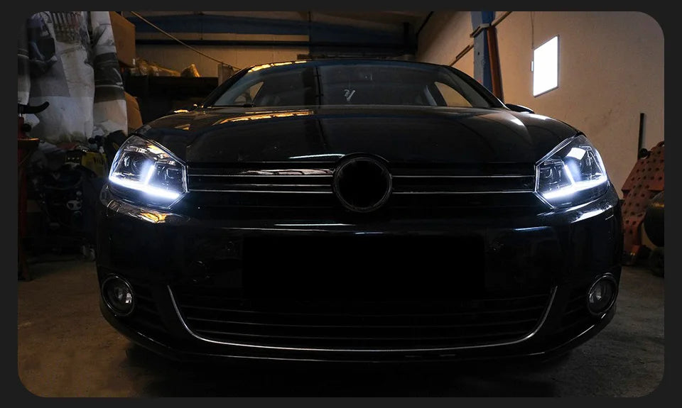 Car Lights for VW Golf6 Golf 6 MK6 Headlight 2009-2012 R20 GTI Head Lamp Drl Projector Lens Automotive Accessories