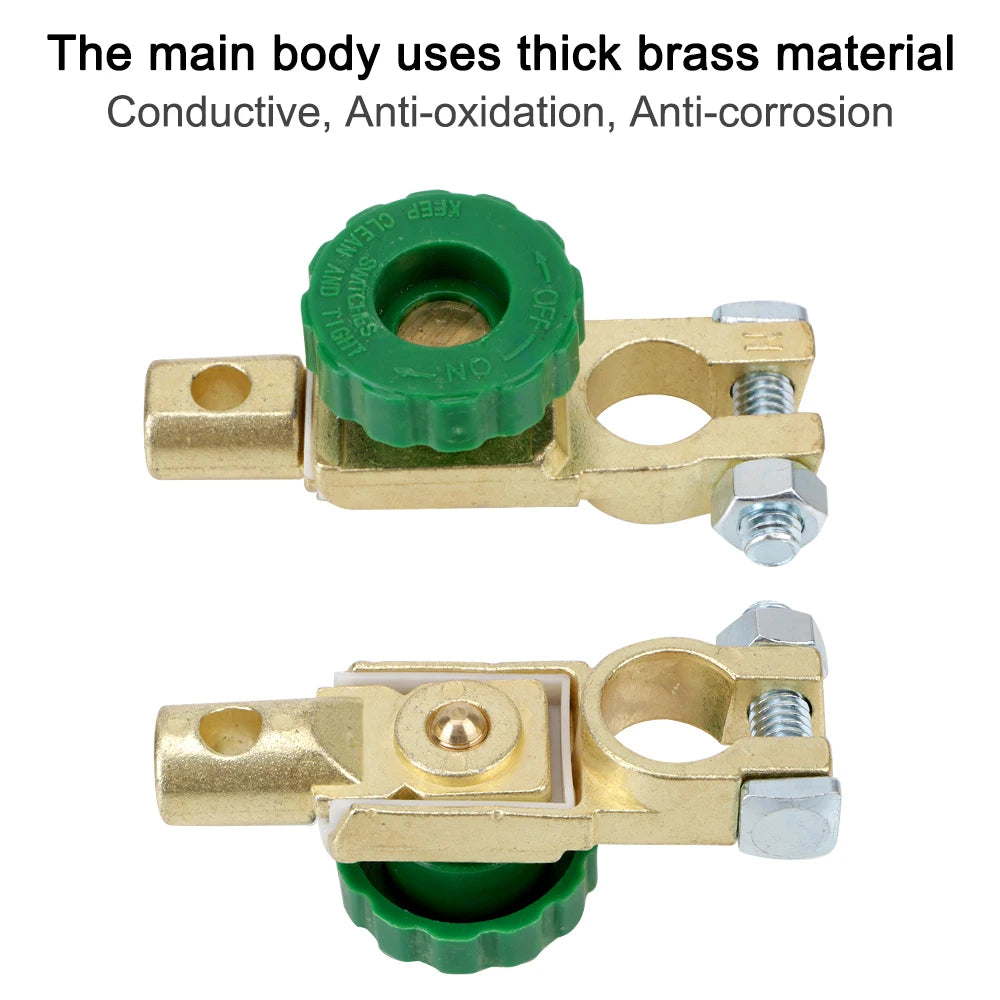 Universal Car Battery Switch Terminal Isolator Control Quick Cut-off Protector Automotive Accessories for Boat Marine Caravan RV