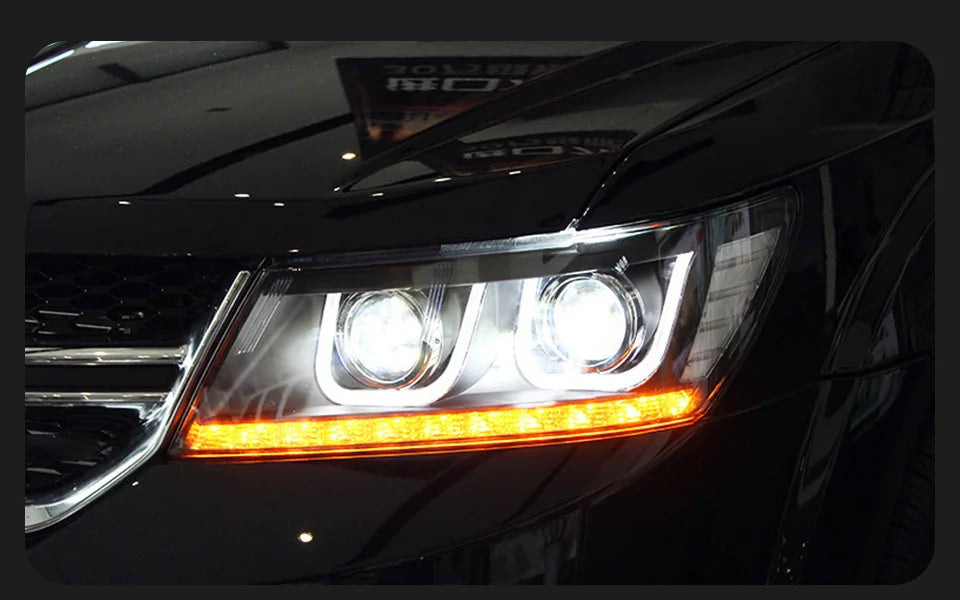 Car Lights for Dodge Journey LED Headlight 2008-2019 JCUV Head Lamp Drl Projector Lens Automotive Accessorie