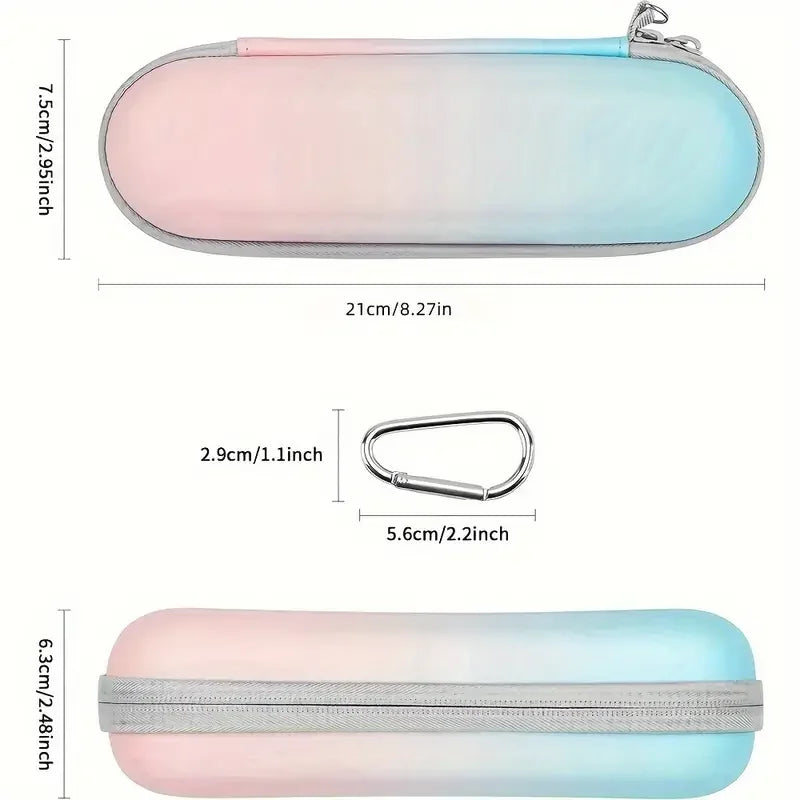 1pcs Portable EVA Storage Case For Electric Toothbrush Carrying Hard Case Protective Shell Organizer Holder Travel Accessories