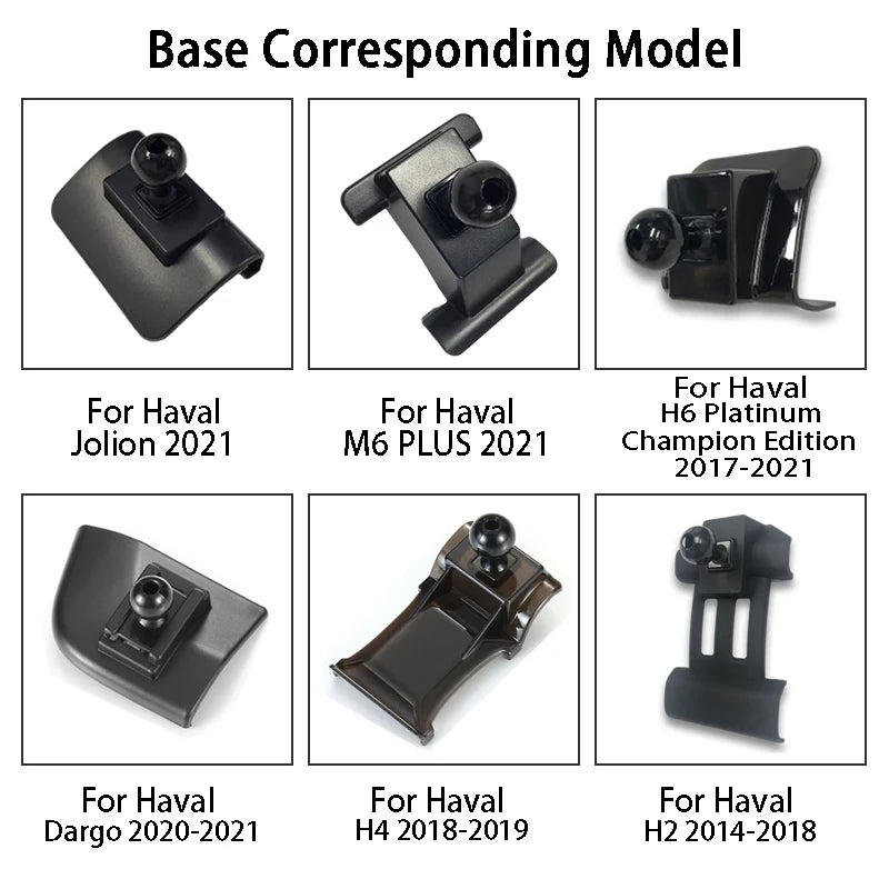 Phone Holder Mount  For Haval Jolion M6 PLUS H6 Platinum Champion Edition Dargo H4 H2 Car Phone Holder GPS Stand Accessories