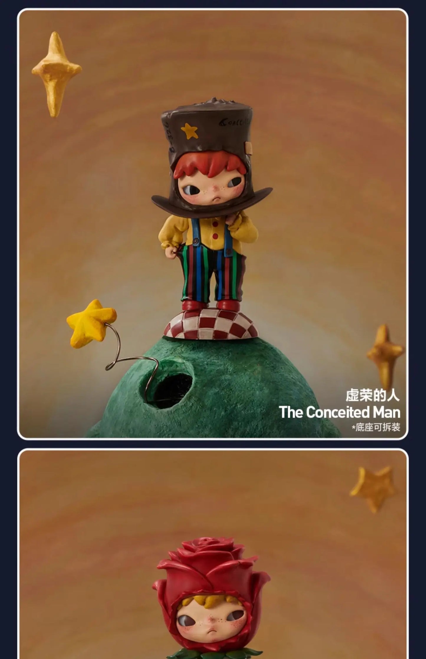 Original Pop Mart Hirono Ono Blind Box Hirono X Le Petit Series Mysterious Box Little Co Branded Decor Figurine Cute Toys Gift