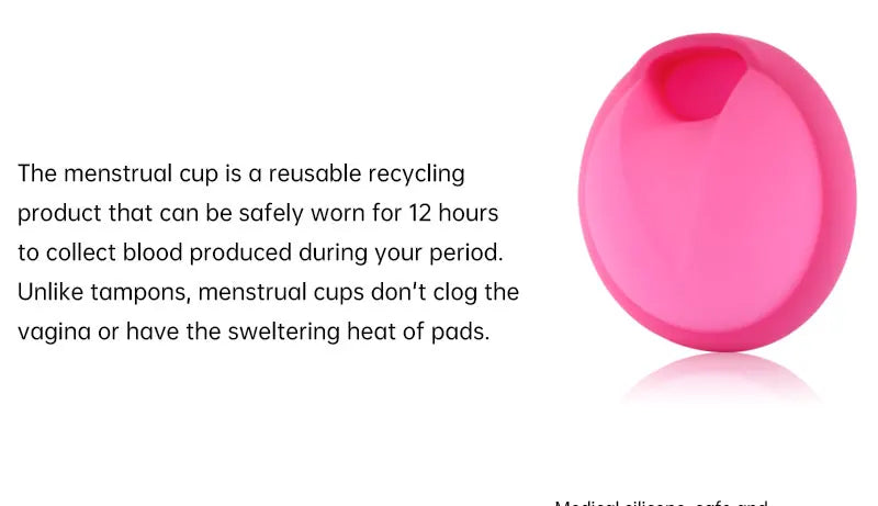 2023 New Menstrual Disk Period Disc Menstrual Collector Silicone Cup Period Cup Feminine Care Tampon Health Beauty Menstrual Cup