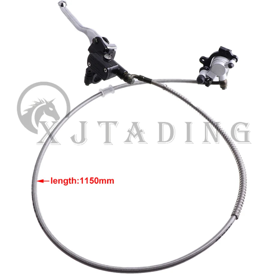 2 Stroke 47 49cc Motorcycle pocket bike Brake Front Rear Left Right Pump Master Cylinder Hydraulic Brake Hose Line Brake Caliper
