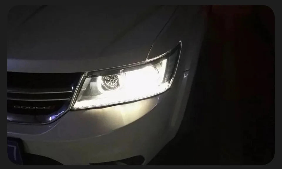 Car Lights for Dodge Journey LED Headlight 2008-2019 JCUV Head Lamp Drl Projector Lens Automotive Accessorie