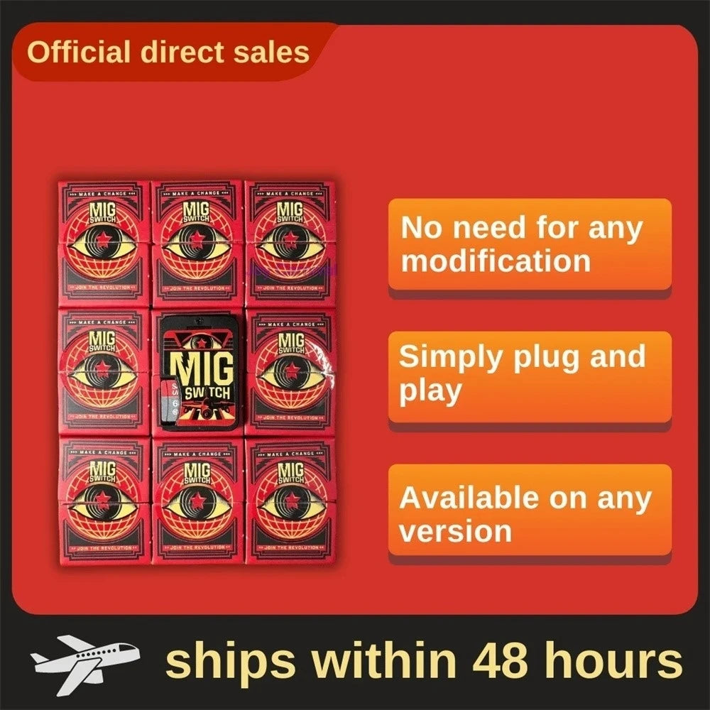 New MigSwitch V2 Ns Game Card Plug Play Mig Universal Card Switch Ns Game Console Game Card MigSwitch V1