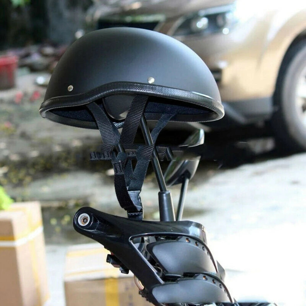 New Retro Motorcycle Half Helmet ABS Cotton Plastic Cap Summer Half Face Unisex Helmet Motorbike Ridder Universal DOT Certified