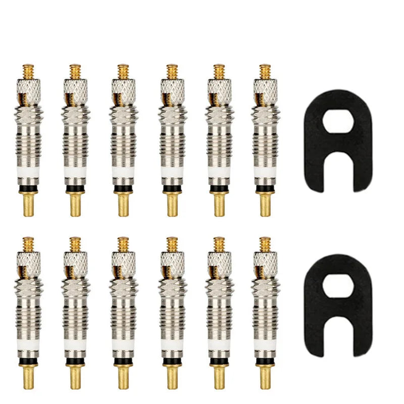 18pcs Bicycle Repair Tool Kits Presta Valve Core Set Bike Schrader Valve Wrench Tubeless Tire Remover MTB Repair Tools