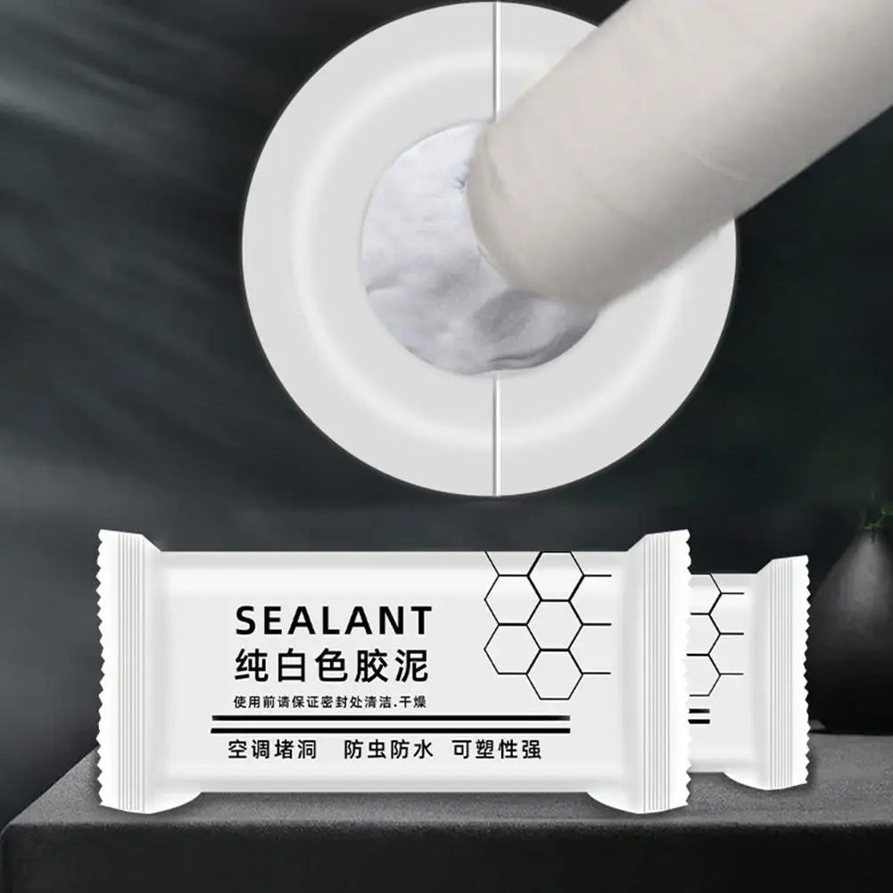 1-20pcs Waterproof Duct Seal Clay Silicone Putty Rubber Repair Air Conditioning Hole Moldable Repair Pipe Mastic Waterproof Glue