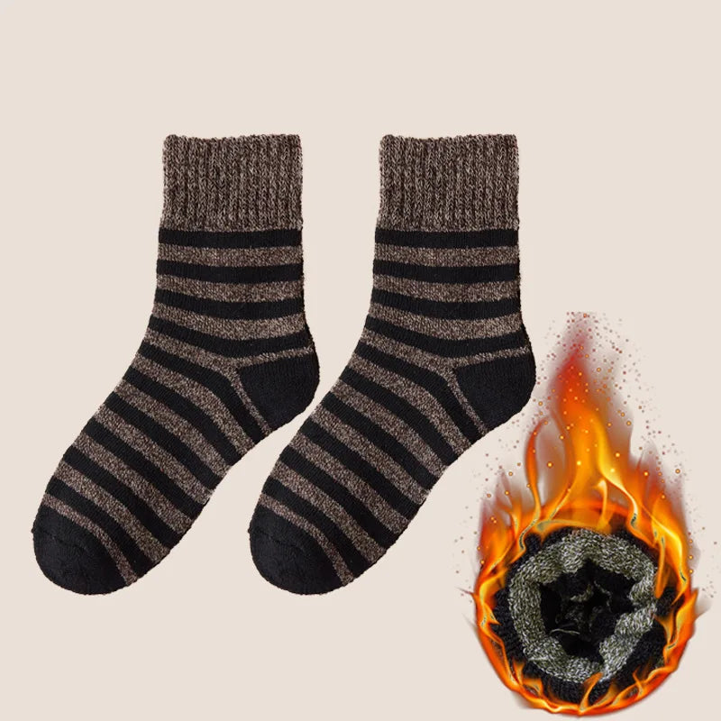 Thicken Wool Socks Men High Quality Towel Keep Warm Winter Socks Cotton Christmas Gift Socks for Man Thermal Against Cold Sock