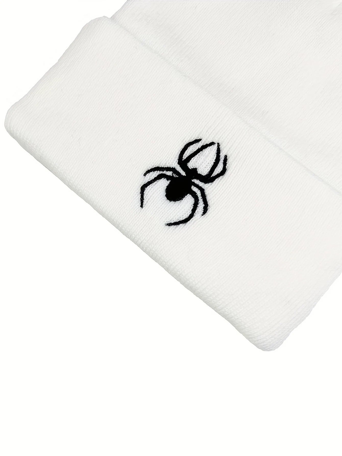 New Spider Hats Women Men Knitted Beanie Cap Skull Embroidered Cap Bonnet Skullies Cold Caps Boys Gifts Y2k Winter Warm