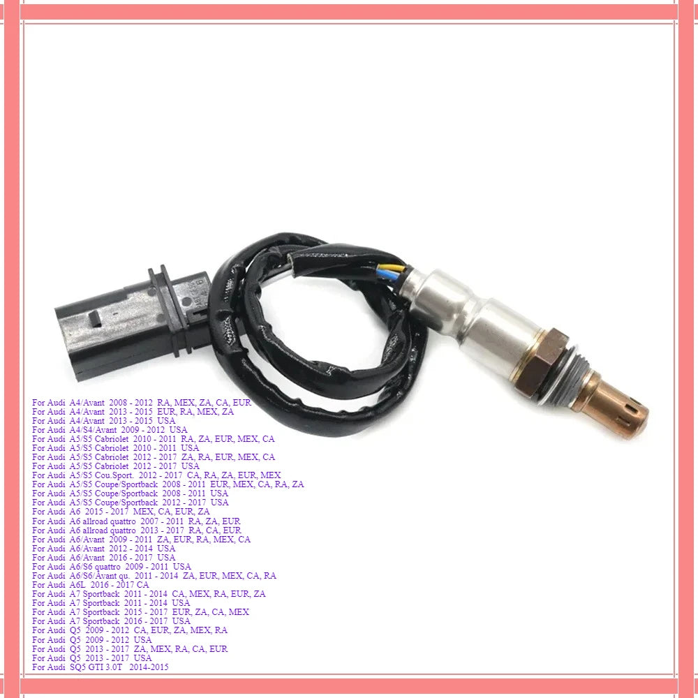 06E906265AJ New Car Upstream Air Fuel Ratio O2 Oxygen Lambda Sensor For Audi A4 A5 A6 A7 Q5 S5 S4 SQ5 A5 Quattro 06E906265R