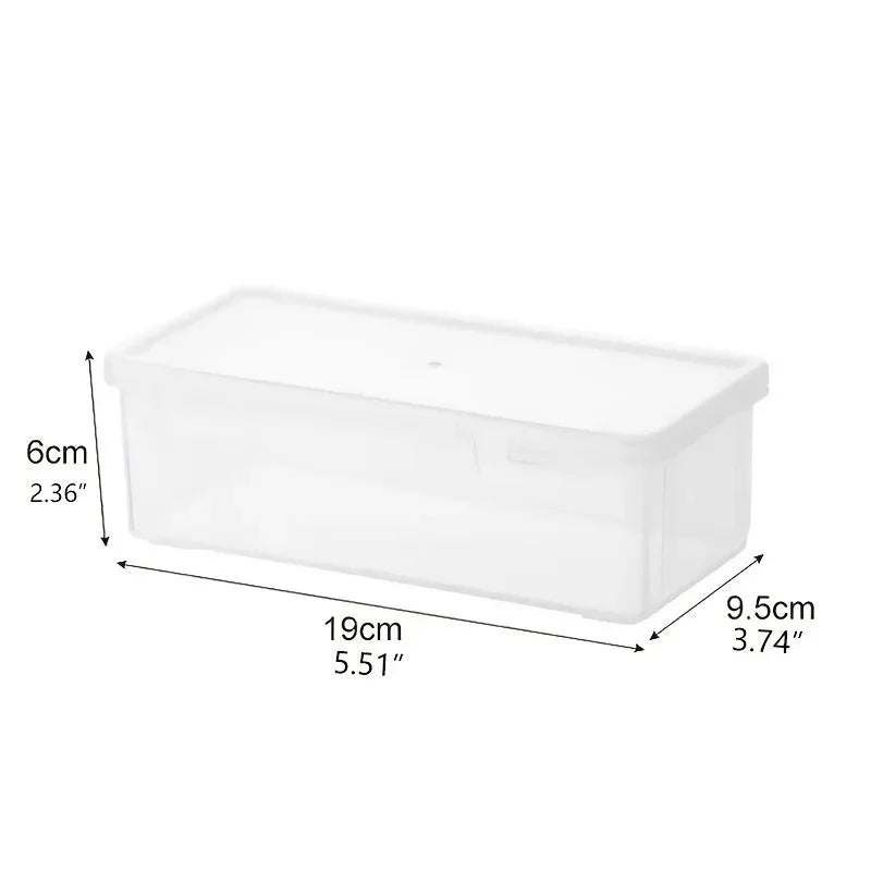 Transparent Pencil Case Box Large-capacity Stackable Storage Box Office School Pencil Case Supplies Pencil Storage