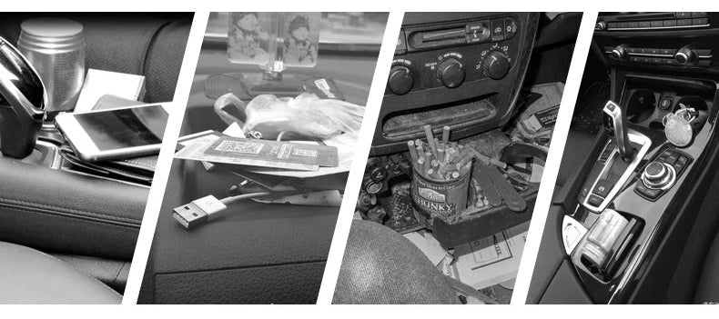 Car Seat Gap Storage Box Crevice Storage Box Vehicle Organizer Bag Stowing Tidying Automotive Interior Accessories Cup Holder
