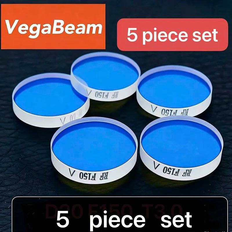 5PCS Laser Collimator Lens Focusing Lens D16x5 F60 D20 x4.5 F150 F200 F400 for SUP 23T /21T Handheld Qilin laser welding gun 23S