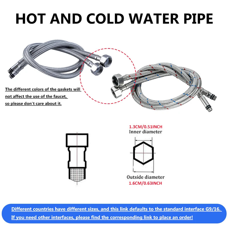 Baokemo stainless steel pull down water tap Single Handle sink three-in-one Hot And Cold kitchen faucet