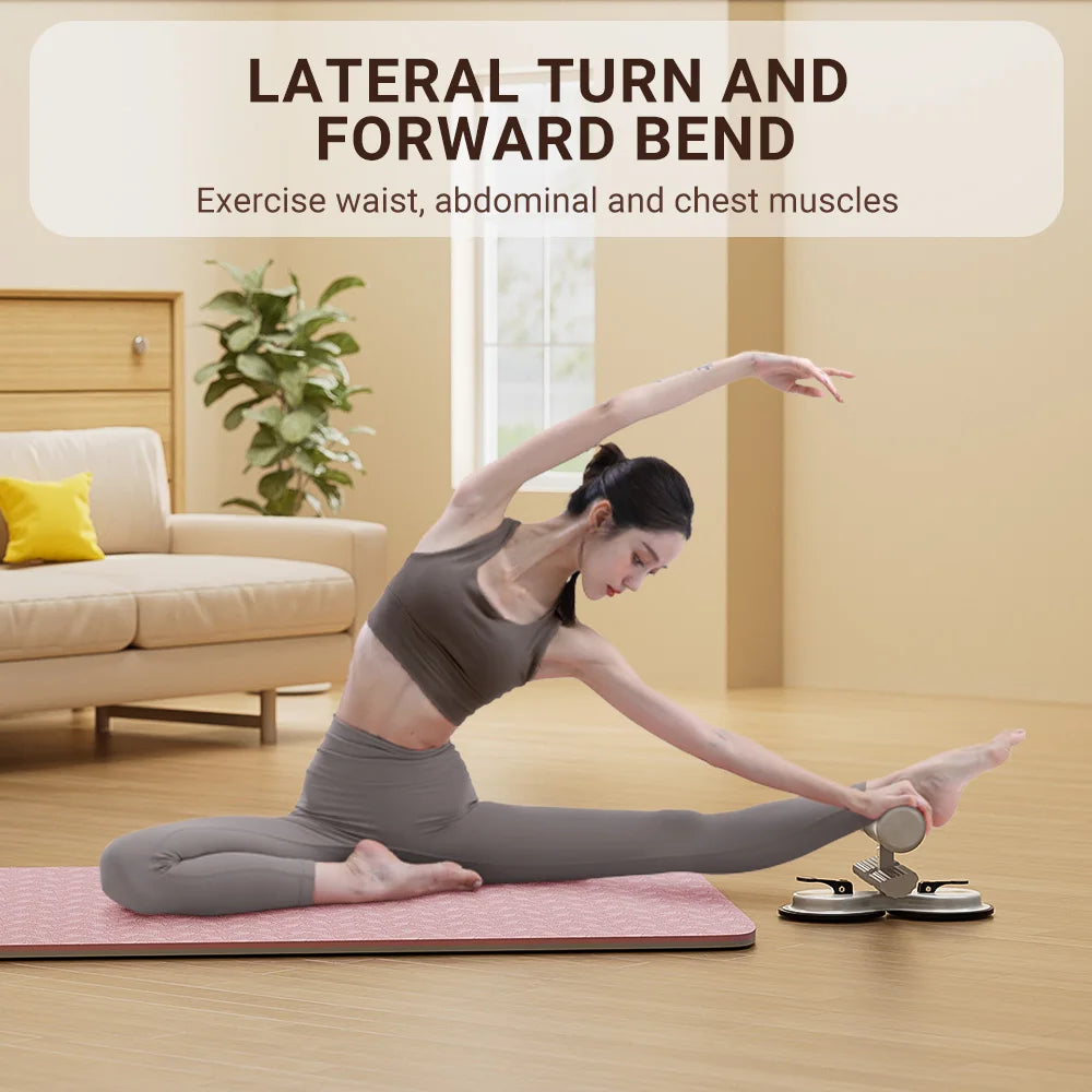 Portable Sit Up Assistant With Tension Rope Fitness Equipment Support Core Fitness Situp Home Gym Yoga Practice Gear