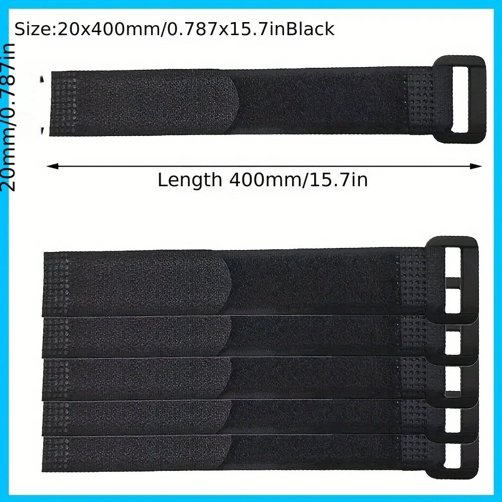 10pcs Reusable Hook and Loop Cinch Straps Nylon Cable Ties Organizer Adjustable Fastener Securing Cable Straps Cord Management