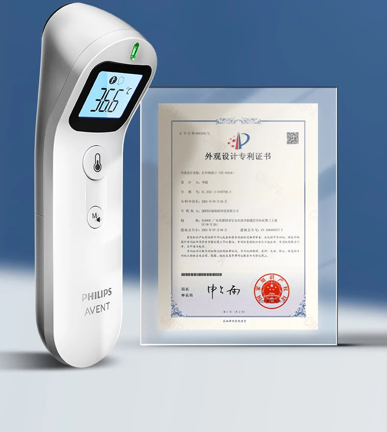 PHILIPS AVENT  non-contact digital infrared forehead temperature gun electronic thermometer baby/adult temperature measurement