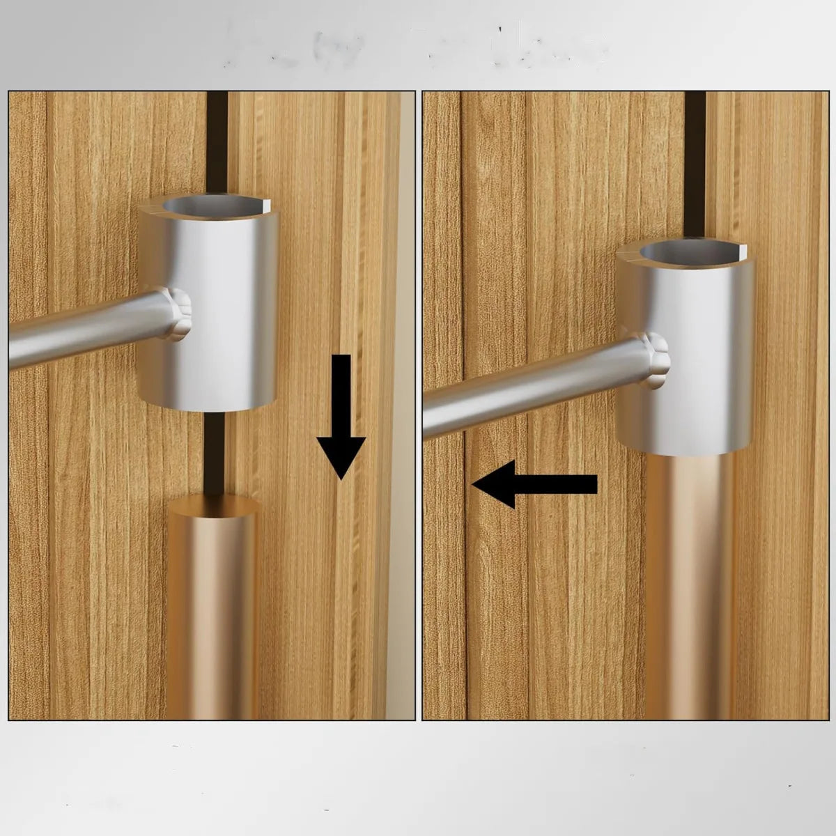 Double Head Door Hinge Repair Spanner Adjusting Door Hinge Gap Wrench Hinges Repair Wrenches Hand Tools Spanners for Round Bolt