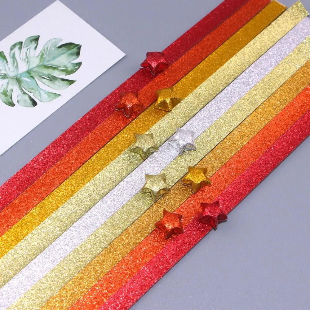 540 Sheets Origami Paper Stars DIY Hand Crafts Origami Lucky Star Paper Folding Origami Star Paper Strips for Paper Arts Crafts