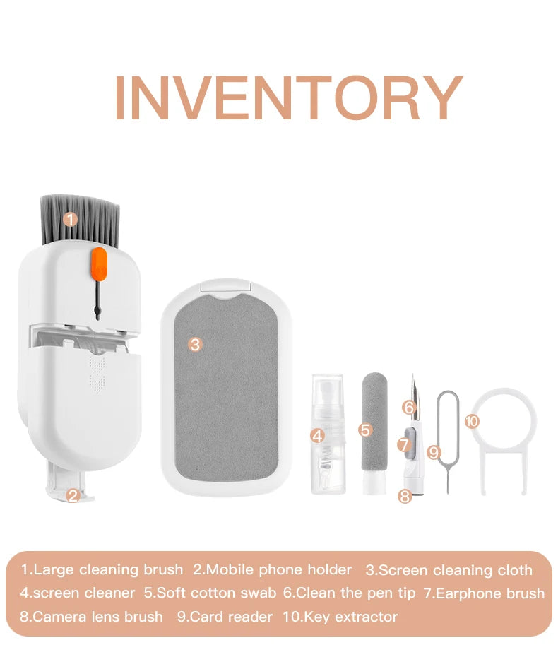 20in1 Digital cleaning kit for iPhone tablet, AirPod screen cleaner, headphone cleaning stick, computer keyboard cleaning brush