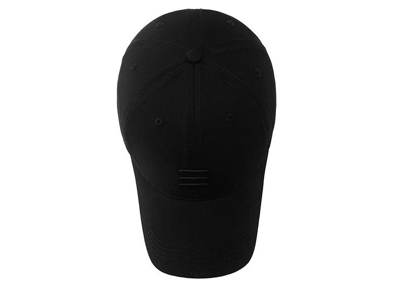 Three Horizontal Lines Embroidery Baseball Caps Spring and Autumn Outdoor Adjustable Casual Hats Sunscreen Hat