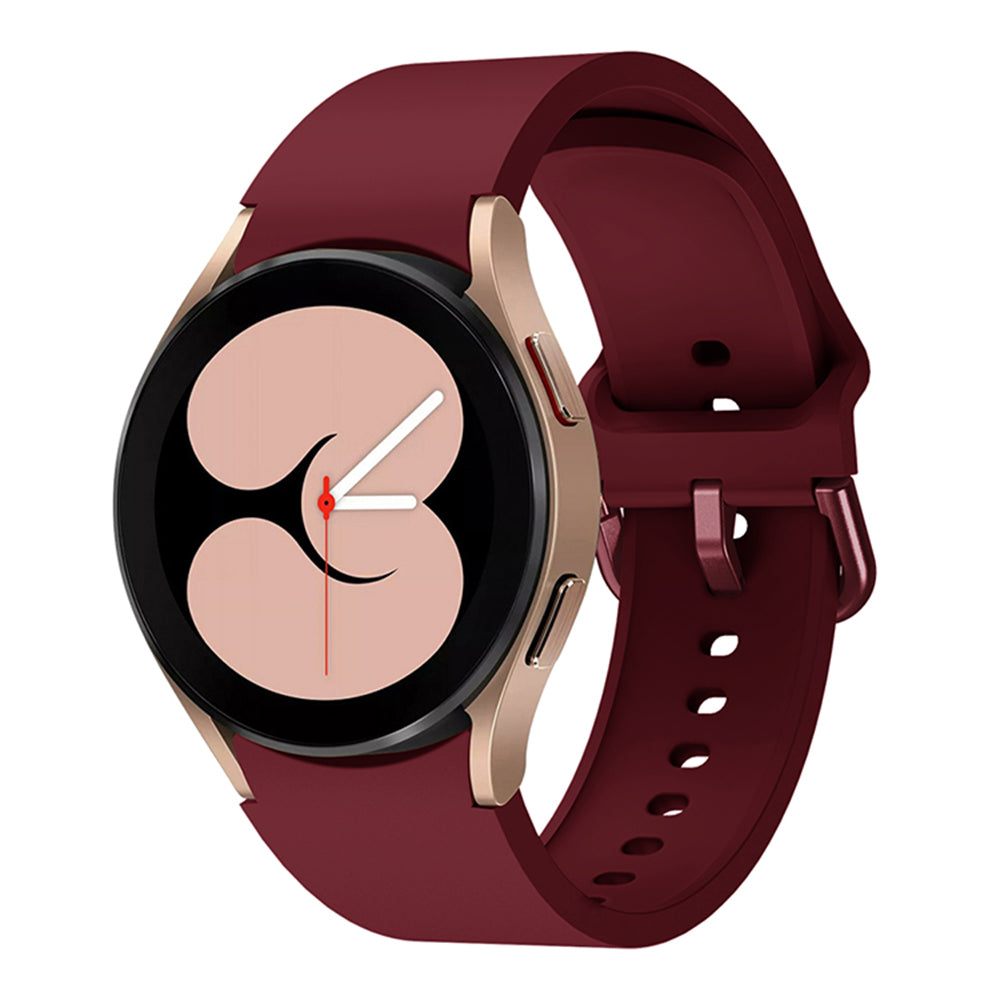 Original Silicone Band for Samsung Galaxy Watch 7 6 5 4 40mm/44mm 5Pro No Gap Bracelet Galaxy Watch 6/4 Classic 46mm 47mm Strap