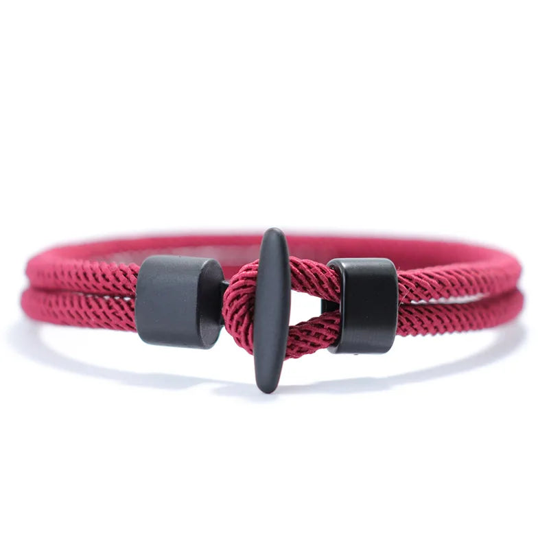 51Luckind Simple Design Milan Rope Bracelet Handmade Men Women Outdoor Survival Braclet For Camping Armband Thread Jewelry