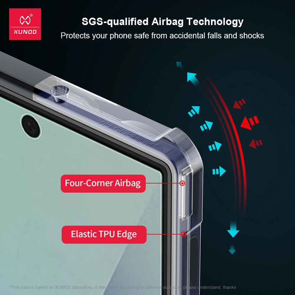 Xundd For Samsung Galaxy Z Fold 7 6 5 4 3 Case Hinge Coverage Protection Built-in Screen Protector Phone Cover For 폴드 7 케이스