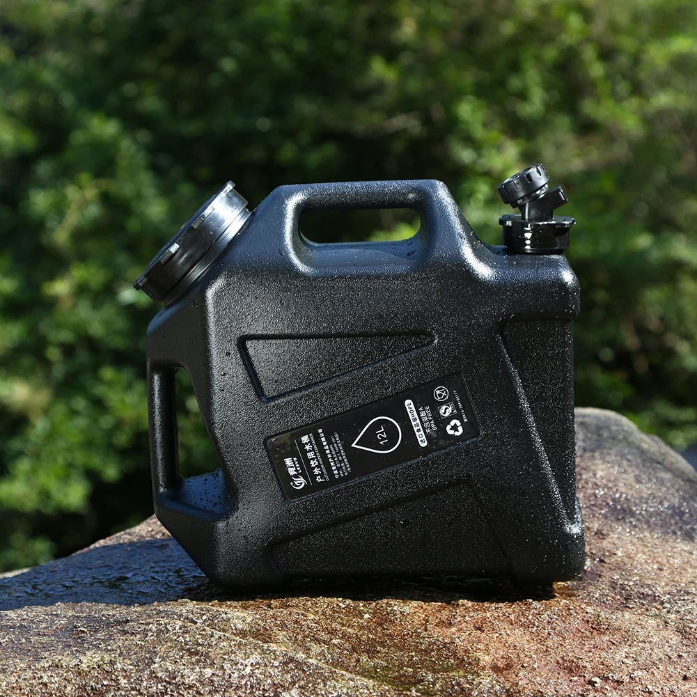 12/11L Emergency Water Can Water Storage Container Portable Large Capacity Outdoor Hiking Accessories Camping Tourism