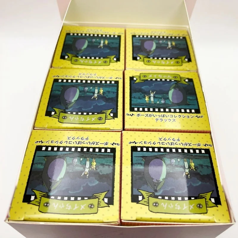 New Arrival  Anime Cute movie Character Fireflies girl and Ponyo PVC figure Model Desktop Decoration Kids Toys Birthday Gifts