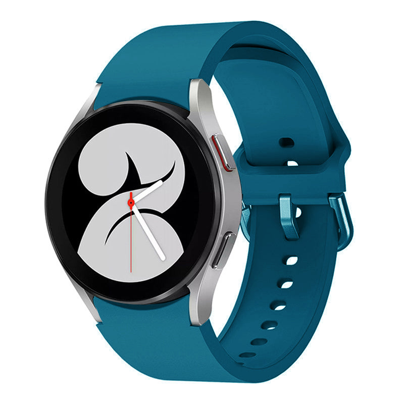 Original Silicone Band for Samsung Galaxy Watch 7 6 5 4 40mm/44mm 5Pro No Gap Bracelet Galaxy Watch 6/4 Classic 46mm 47mm Strap