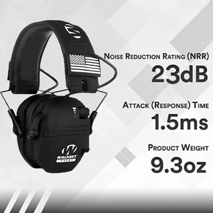 Original Military Tactical Electronic Shooting Earmuffs Outdoor Hunting Sound Pickup Noise Reduction Protection Hearing Headset