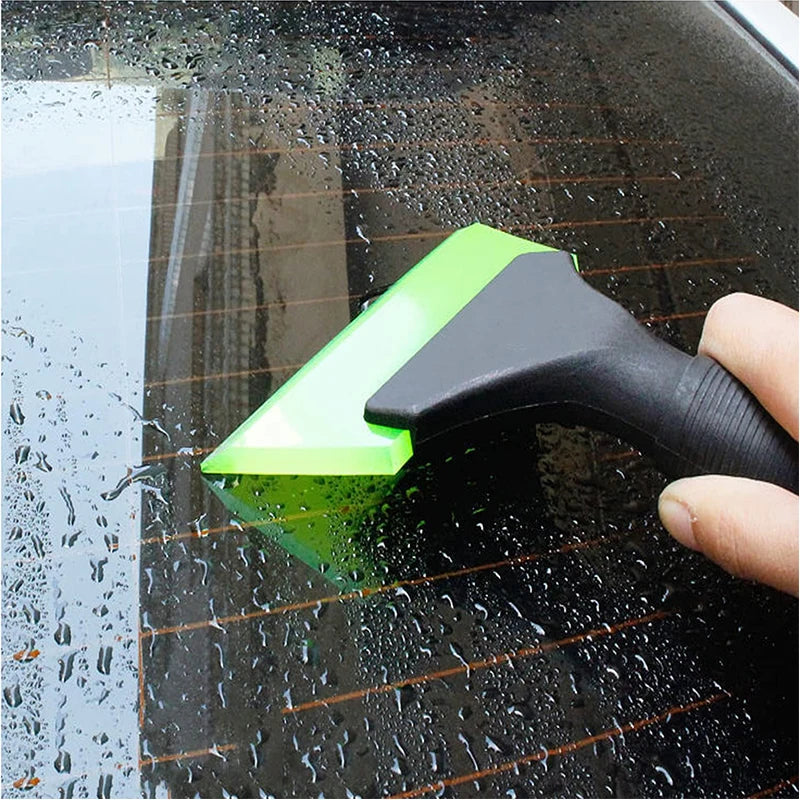 Silicone Scraper for Car Glass Rubber Squeegee Window Tint Tool Glass Water Wiper Mirror Cleaning Water Blade Car Accessories